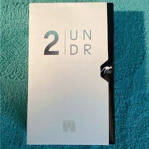 2UNDR Men's Swing Shift 6" Black Boxer Brief  2XL